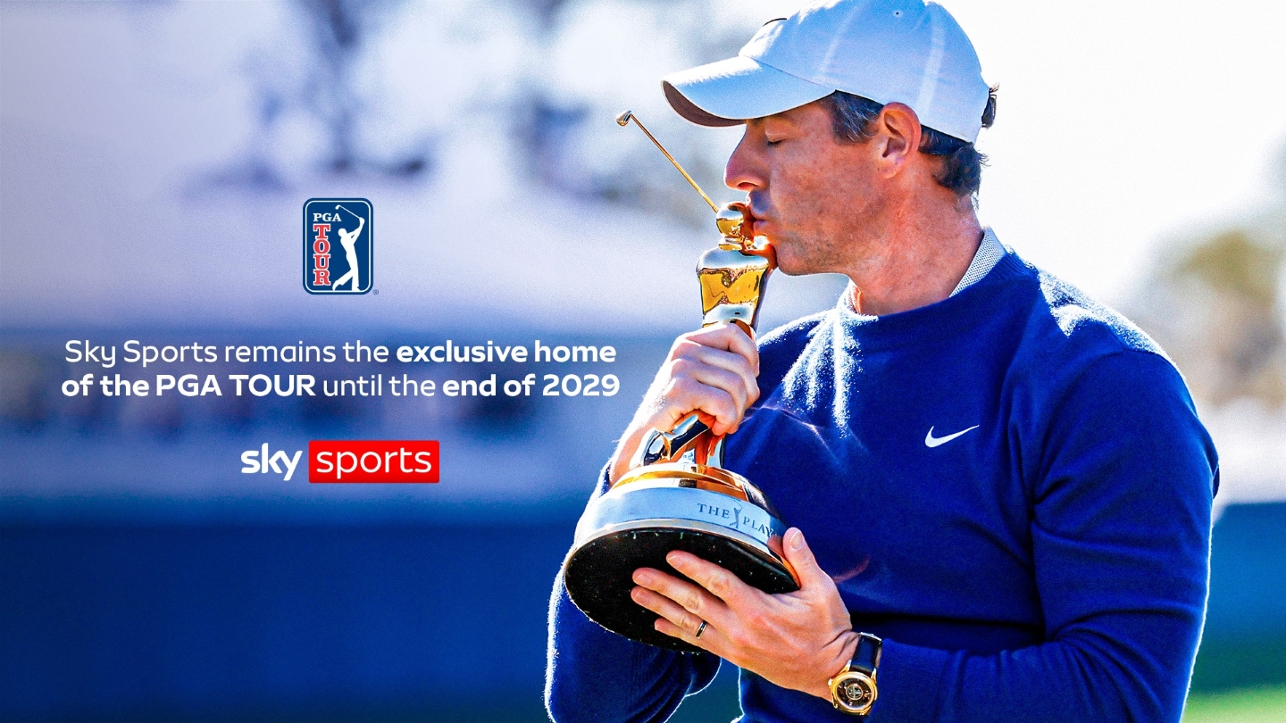 Sky extends PGA Tour partnership until 2029